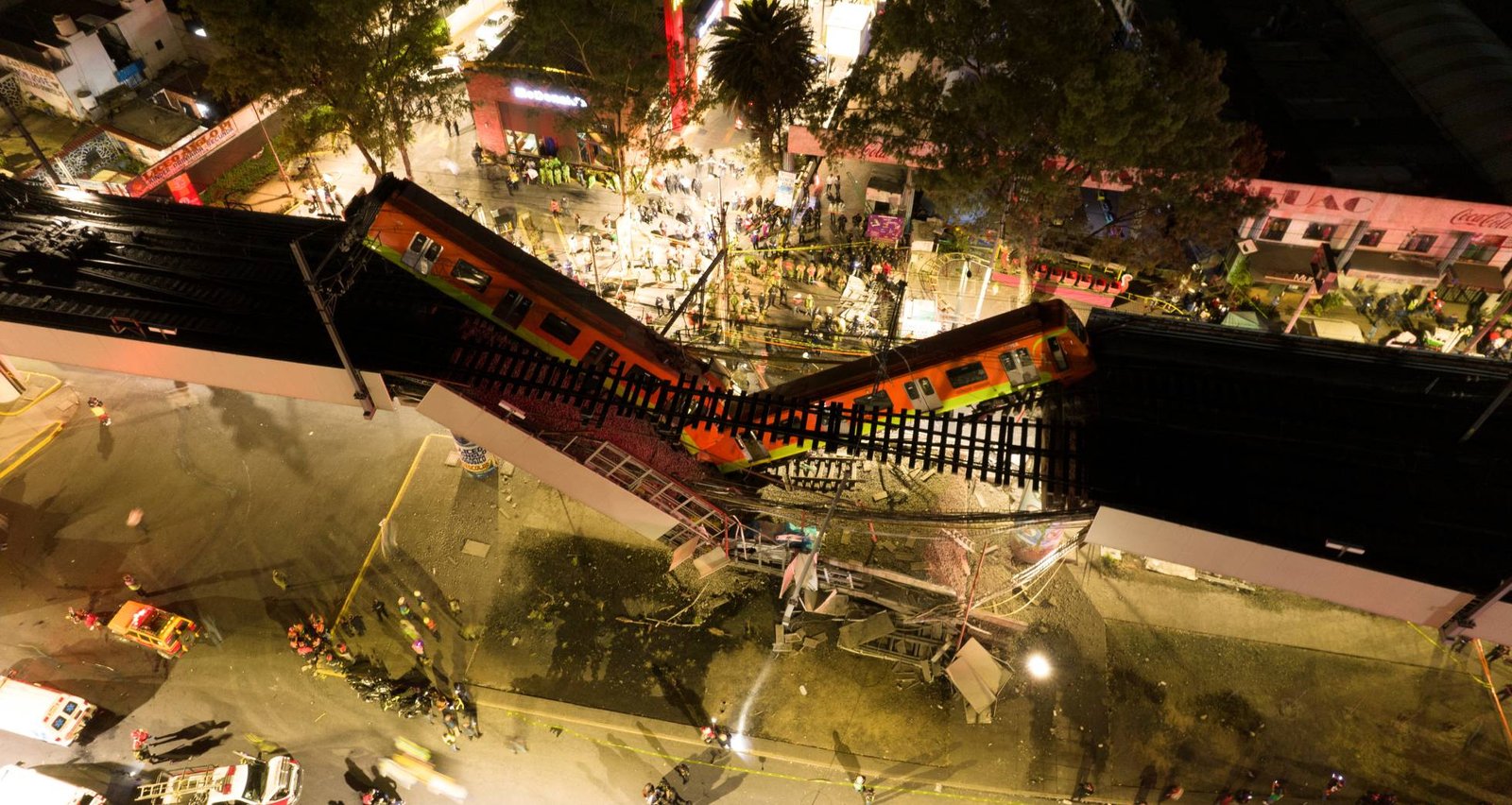 Se derrumba Metro en CDMX.