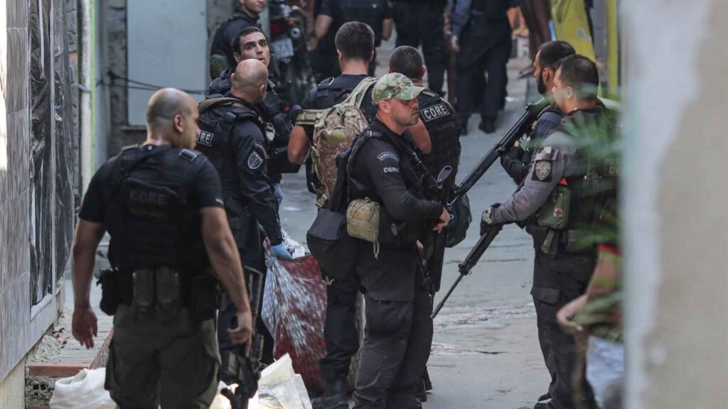 Violencia en Río de Janeiro.
