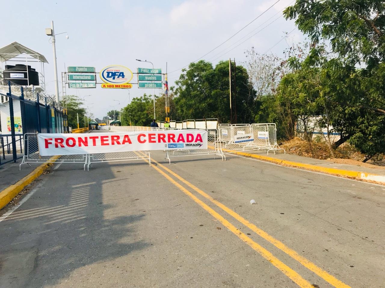 Cierre Fronterizo.