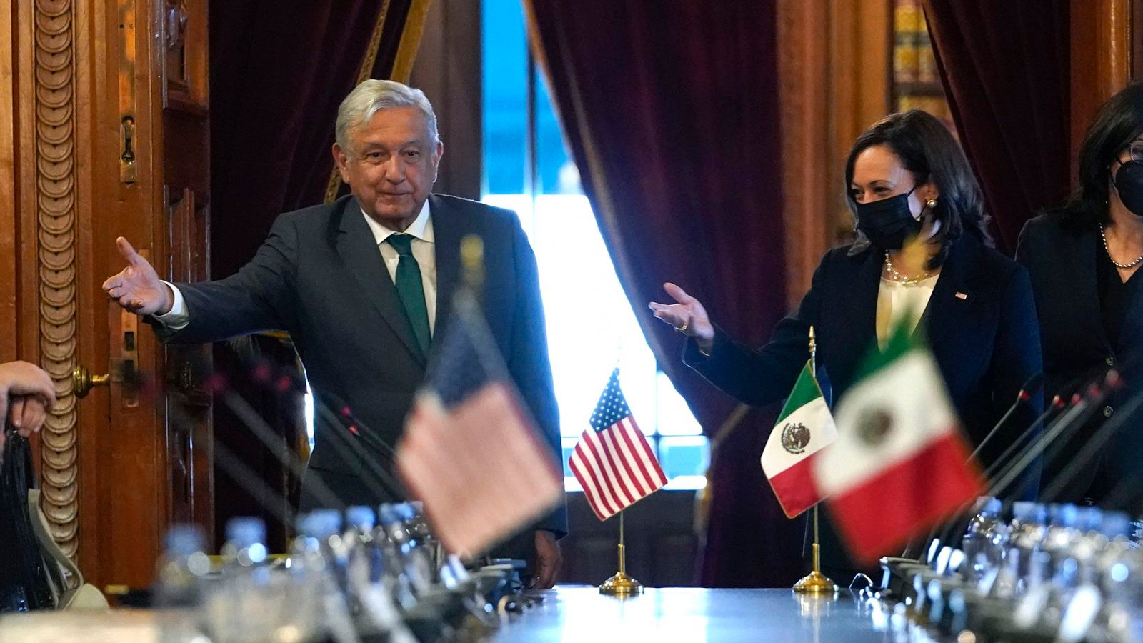 Acuerdos entre Kamala y AMLO.
