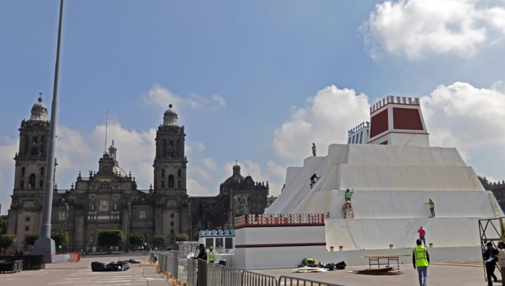 Maqueta del Templo Mayor.