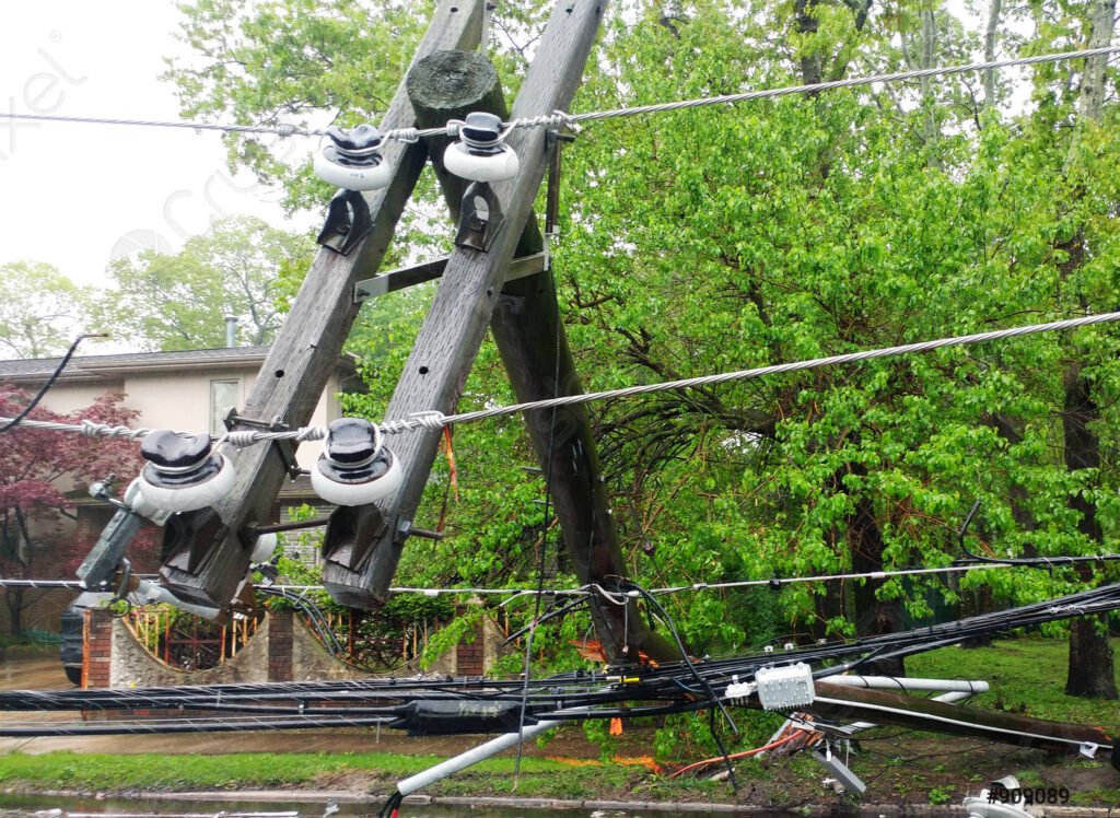 Red eléctrica en riesgo.