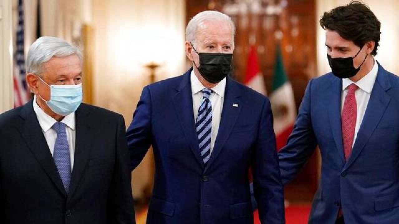 AMLO entre líderes del norte.