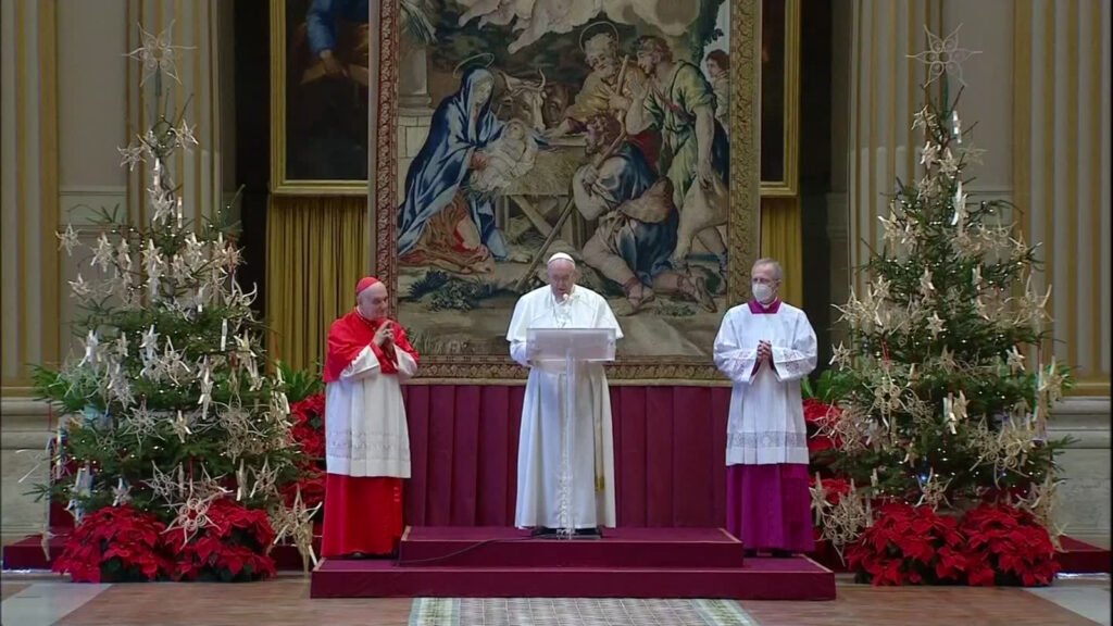 Francisco desde el Vaticáno.