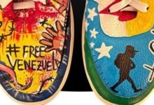 Zapatos anti Maduro.