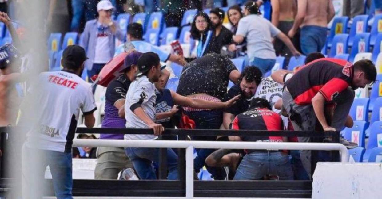 Violencia en la Liga MX.