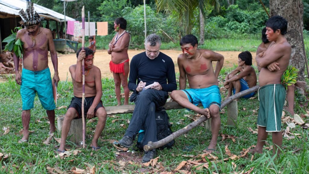 Todos con Bruno y Dom.