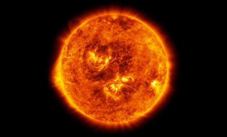 Una Gran Mancha Solar.