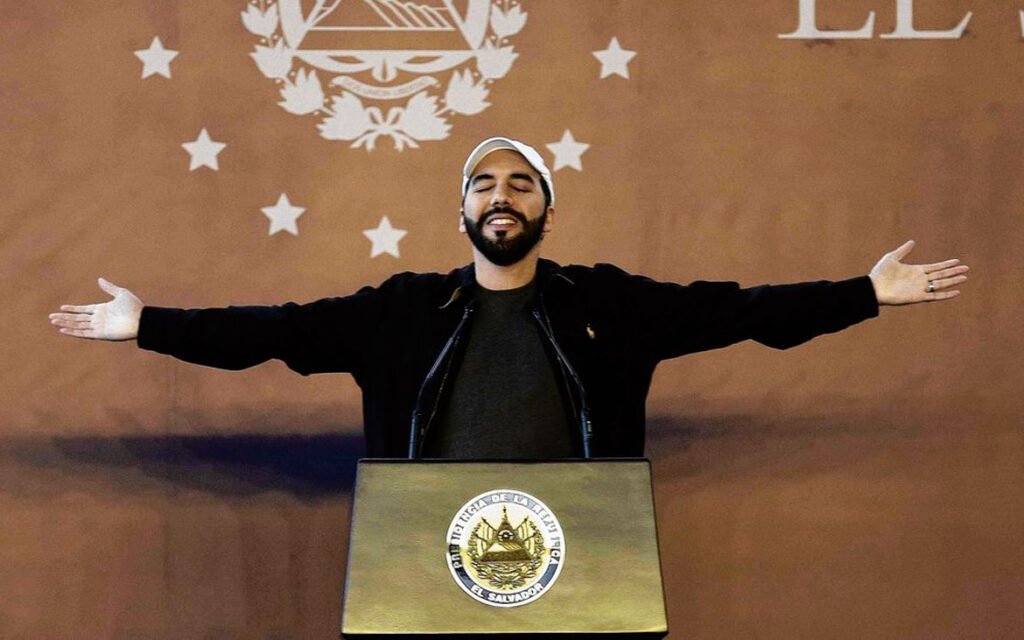 Nayib Bukele, el dictador.