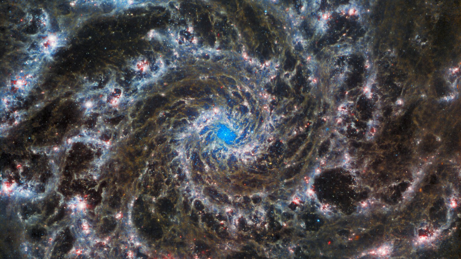 Miren a Messier 74 la galaxia fantasma.
