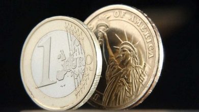 Euro en caída libre.