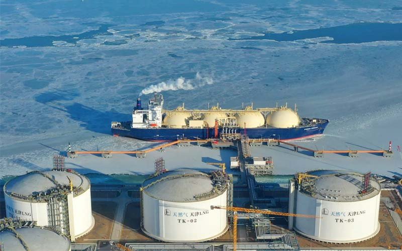 China vende GNL ruso.