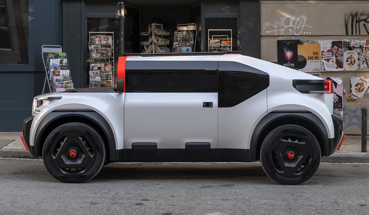 Cartón eléctrico de Citroën.