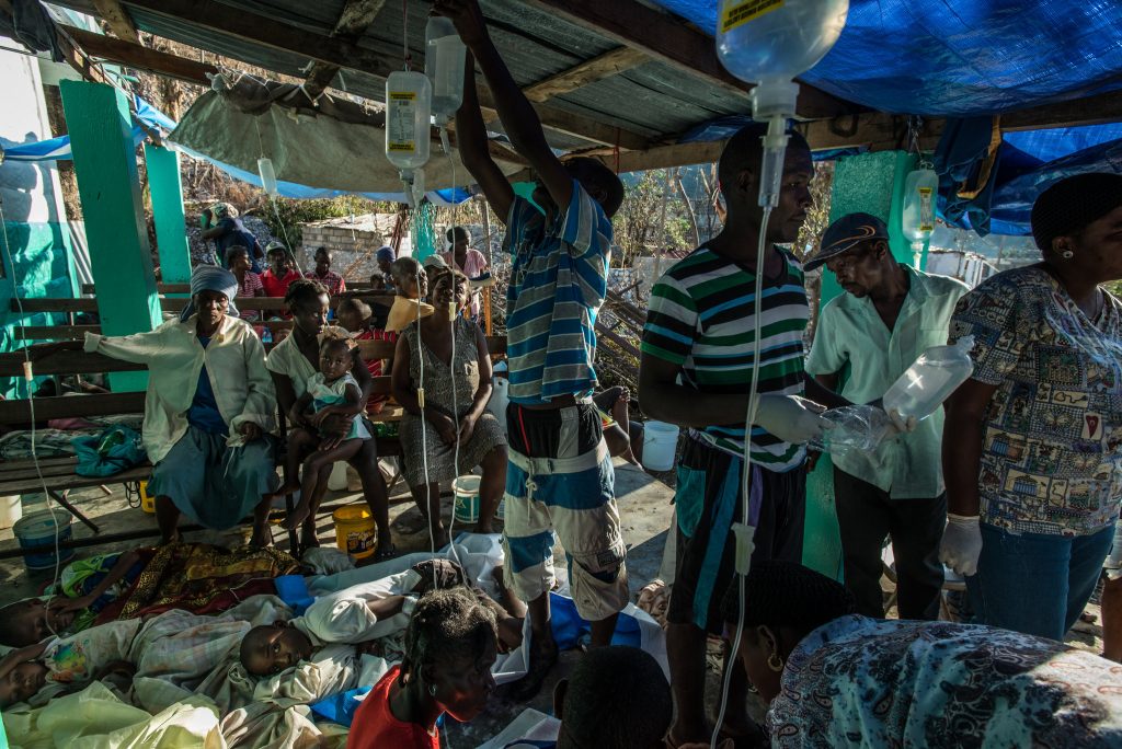 Epidemia de Colera en Haití.