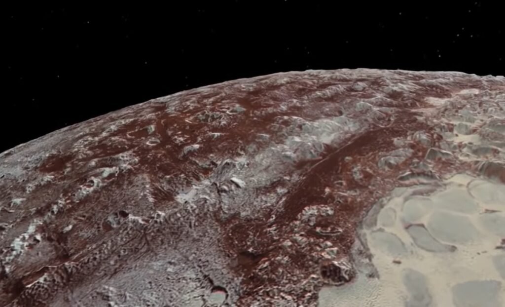 Los colores de Plutón.