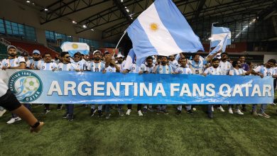 Falsos fans argentinos.