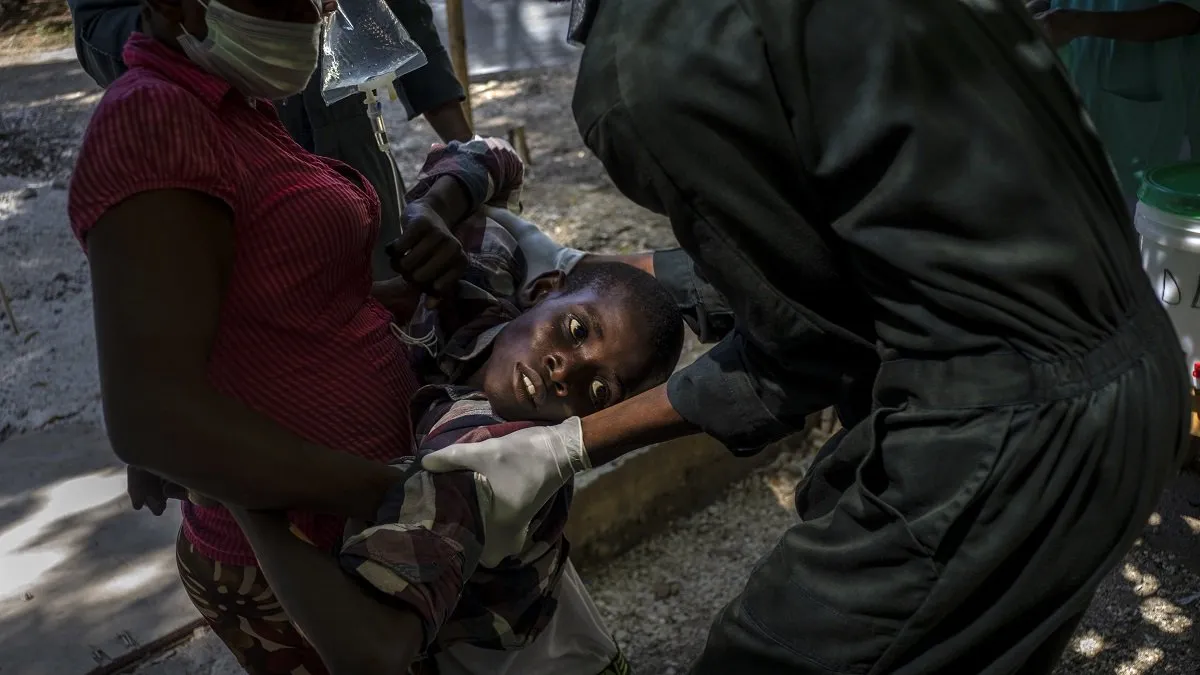 Epidemia de Colera en Haití.