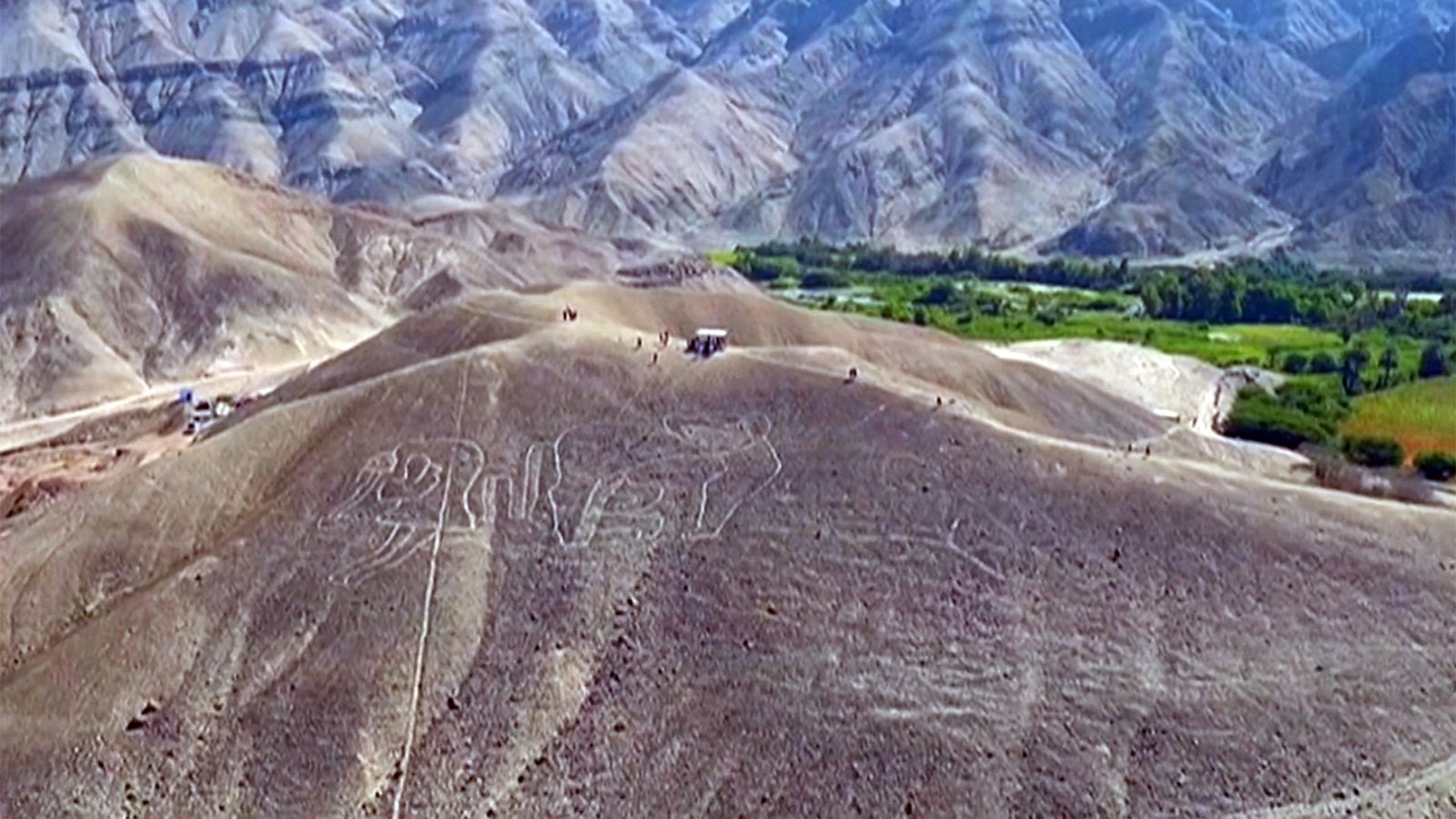 Más geoglifos en Nazca.