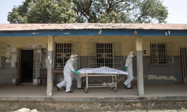 El virus del Marburgo.