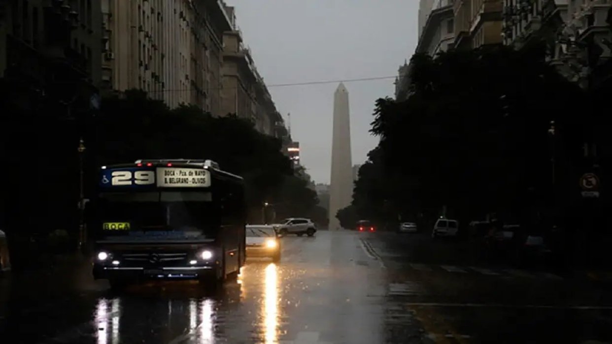 Buenos Aires a oscuras.