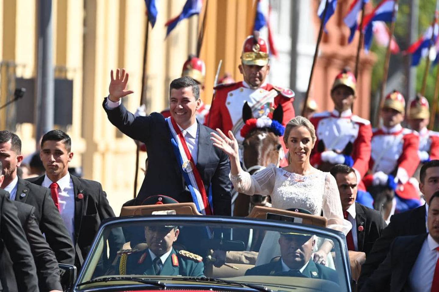 Santiago Peña, presidente del Paraguay.