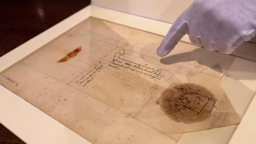 Carta de Cristobal Colón.