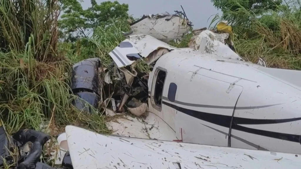 14 muertos en accidente aéreo en Brasil.