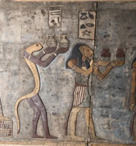 Egipto a todo color en el templo de Esna.