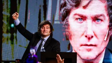 Javier Milei presidente de Argentina.