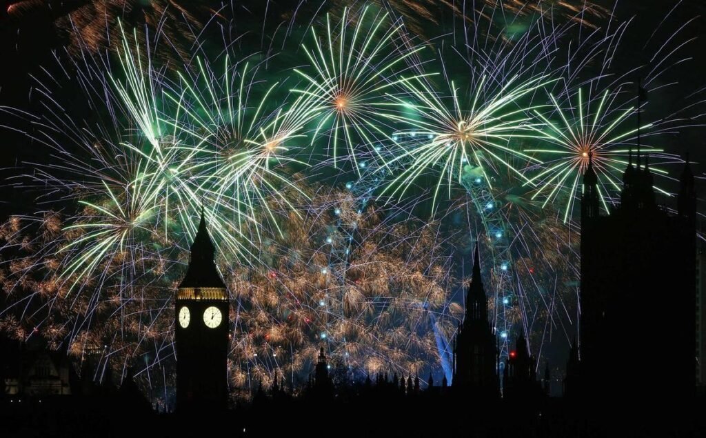 Así se celebró la llegada de 2024.