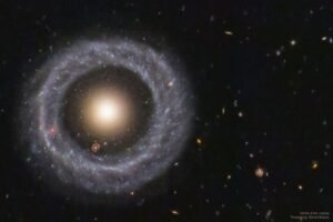 Descubren el Gran anillo, un muevo tipo de galaxia.