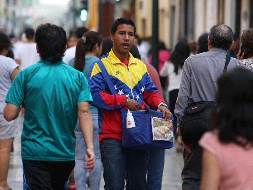 Migrantes venezolanos.