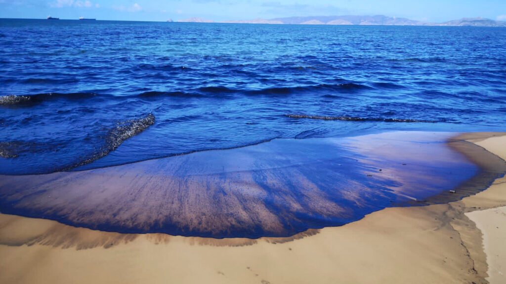 Derrame petrolero en Trinidad y Tobago.