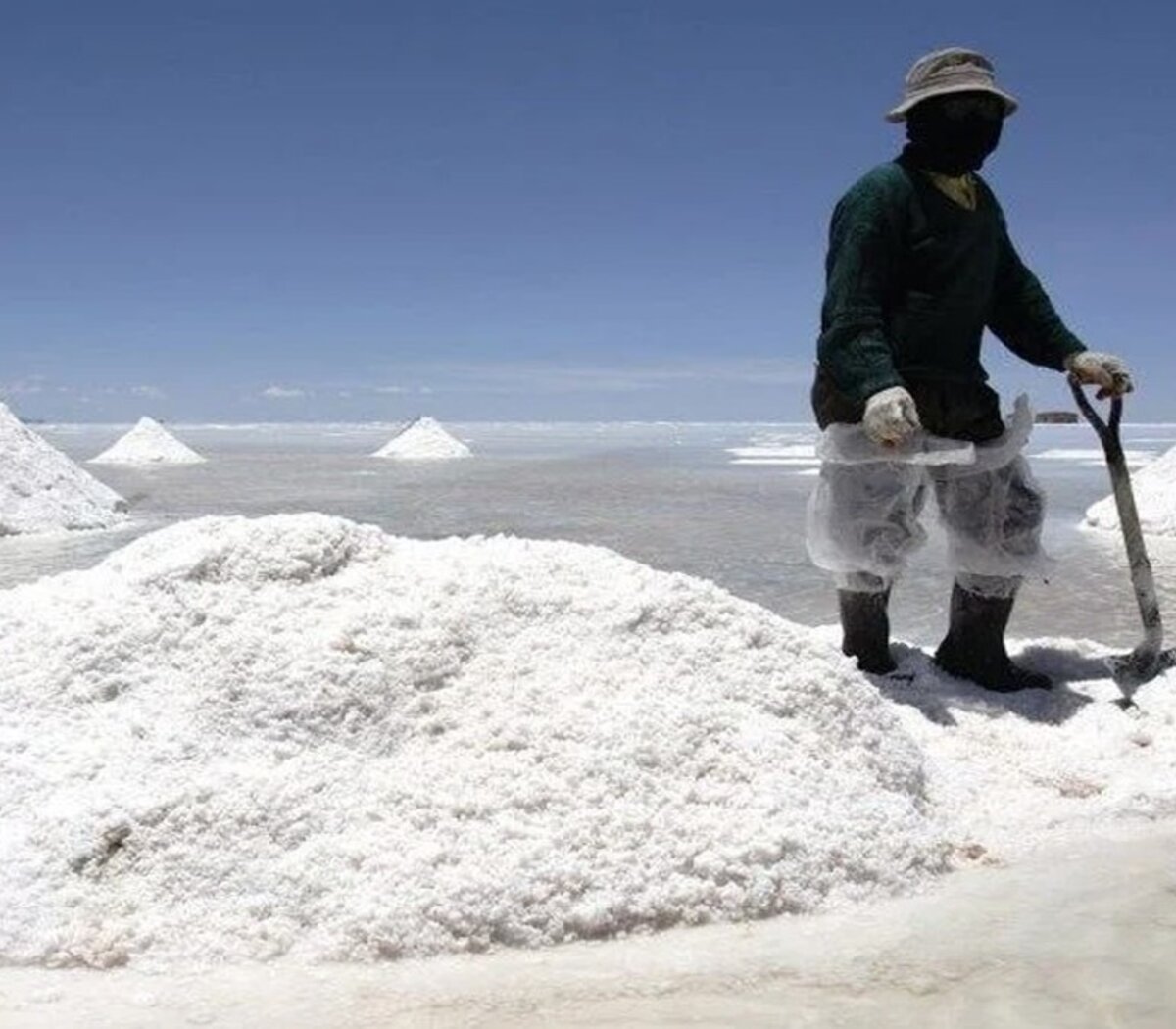 Oro blanco del triángulo del Litio.