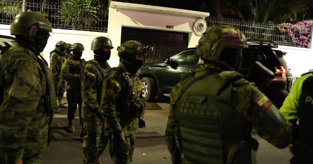 Asalto diplomático contra México.