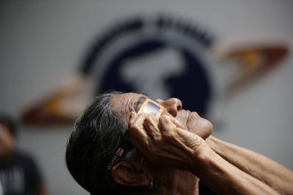 El eclipse total de son norteamericano.