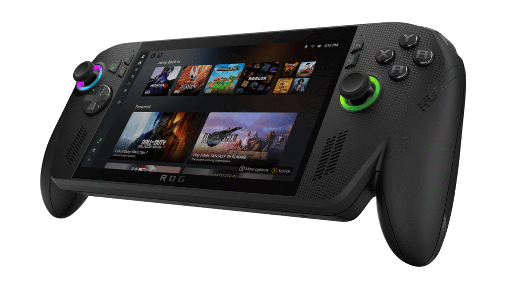 ASUS rebaja al mínimo histórico su consola portátil ROG Ally