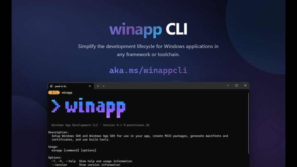 WinApp: la nueva herramienta de Windows para crear y gestionar aplicaciones