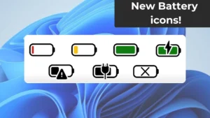 Microsoft prueba en Windows 11 un widget para controlar la batería de accesorios